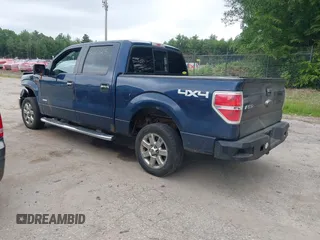 2013 Ford F-150 XL with VIN 1FTFW1ET0DFB16965, listed as a IAAI auction lot 42503215 with 194,637 mi miles and . Bid and sale history available at DreamBid. Image 3.