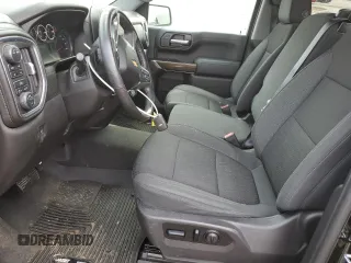 2021 Chevrolet Silverado 1500 LT with VIN 3GCUYDED9MG295923, listed as a Copart auction lot 52372845 with 43,298 mi miles and Salvage Title. Bid and sale history available at DreamBid. Image 7.