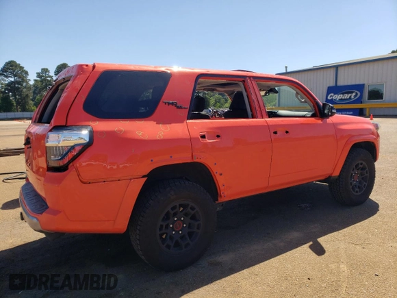 2024 Toyota 4Runner TRD Off Road with VIN JTERU5JR3R6301177, listed as a Copart auction lot 53780275 with 11,488 mi miles and Clean title. Bid and sale history available at DreamBid. Image 3.