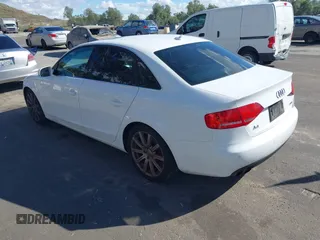 2010 Audi A4 2.0T Premium Plus with VIN WAUEFAFL7AN002177, listed as a IAAI auction lot 41808557 with 125,950 mi miles. Bid and sale history available at carsss.com. Image 3.