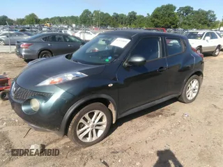 2013 Nissan Juke S with VIN JN8AF5MR9DT214096, listed as a IAAI auction lot 42132055 with 209,039 mi miles. Bid and sale history available at carsss.com. Image 2.