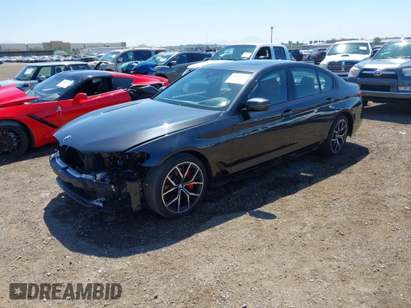 2023 BMW 5 Series 530i with VIN WBA53BH08PCL21884, listed as a IAAI auction lot 41991227 with 30,171 mi miles and . Bid and sale history available at DreamBid. Image 18.