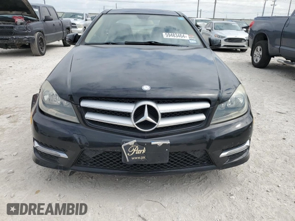 2012 Mercedes-Benz C 250 with VIN WDDGJ4HB5CF926541, listed as a Copart auction lot 59483464 with 81,435 mi miles and Clean title. Bid and sale history available at DreamBid. Image 5.
