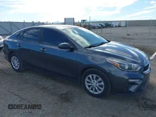 2019 Kia Forte LXS with VIN 3KPF24AD5KE062887, listed as a IAAI auction lot 41627225 with 118,119 mi miles. Bid and sale history available at carsss.com. Image 1.