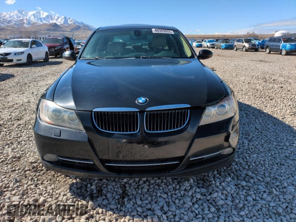 2008 BMW 3 Series 335xi with VIN WBAVD53538A009258, listed as a Copart auction lot 46369055 with 167,497 mi miles and Salvage Title. Bid and sale history available at carsss.com. Image 5.