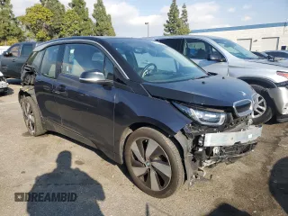2021 BMW i3 with VIN WBY8P2C01M7J69526, listed as a Copart auction lot 37955244 with 26,790 mi miles. Bid and sale history available at carsss.com. Image 4.
