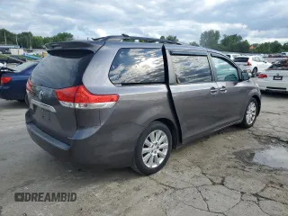 2011 Toyota Sienna XLE AAS with VIN 5TDYK3DC5BS010512, listed as a Copart auction lot 58614775 with 215,020 mi miles and Clean title. Bid and sale history available at DreamBid. Image 3.