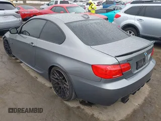 2011 BMW 3 Series 335is with VIN WBAKG1C52BE599455, listed as a IAAI auction lot 41724159 with 121,570 mi miles and . Bid and sale history available at carsss.com. Image 3.