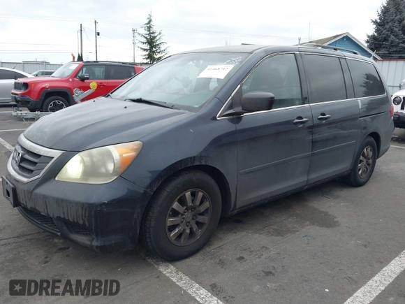 2008 Honda Odyssey EX with VIN 5FNRL38458B023343, listed as a IAAI auction lot 41468712 with 150,199 mi miles. Bid and sale history available at carsss.com. Image 2.