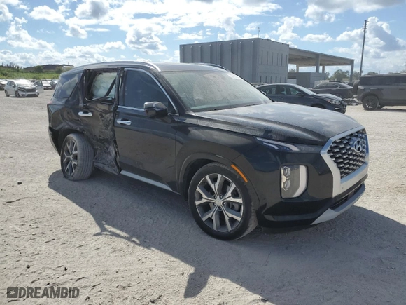 2021 Hyundai Palisade Limited with VIN KM8R54HEXMU299037, listed as a Copart auction lot 44104305 with 65,718 mi miles and Non Repairable. Bid and sale history available at carsss.com. Image 4.