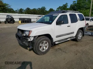2012 Nissan Xterra S with VIN 5N1AN0NW4CC526505, listed as a Copart auction lot 58805665 with 46,156 mi miles and Salvage title. Bid and sale history available at DreamBid. Image 1.
