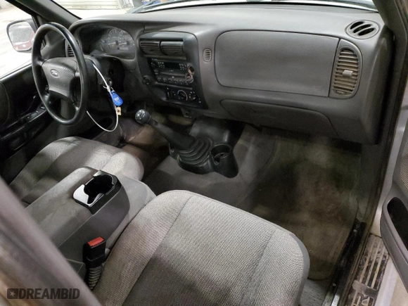 2002 Ford Ranger XL with VIN 1FTYR10D52PB24373, listed as a Copart auction lot 50908495 with 62,282 mi miles and Salvage Title. Bid and sale history available at carsss.com. Image 8.