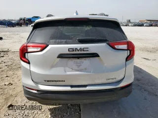 2022 GMC Terrain SLE с VIN 3GKALMEV9NL262444, выставлен на аукционе Copart как лот 56819785 с пробегом 41 298 миль миль и Списание • Salvage title. История ставок и продаж доступна на DreamBid. Изображение 6.