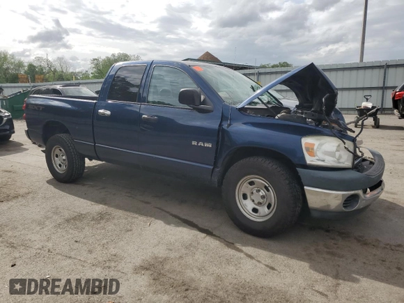 2008 Dodge 1500 SLT z VIN 1D7HA18NX8J132670, wystawiony jako Copart lot #55802445 z przebiegiem Nie podano mil oraz Szkoda całkowita • Salvage title. Historia ofert i sprzedaży dostępna na DreamBid. Obrazek 4.
