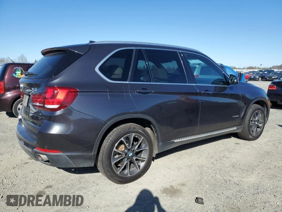 2015 BMW X5 xDrive35d with VIN 5UXKS4C57F0J98388, listed as a Copart auction lot 48350765 with 161,545 mi miles and Clean Title. Bid and sale history available at carsss.com. Image 3.