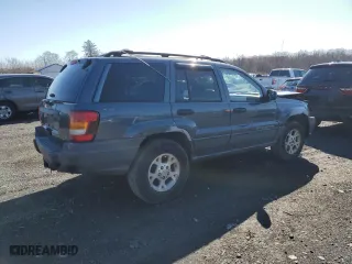 2001 Jeep Grand Cherokee Laredo with VIN 1J4GW48N81C618889, listed as a Copart auction lot 61626534 with 0 mi miles and Salvage Title. Bid and sale history available at carsss.com. Image 3.