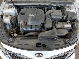 2014 Kia Optima EX z VIN 5XXGN4A71EG275210, wystawiony jako Copart lot #58095515 z przebiegiem 113 030 mil mil oraz Szkoda całkowita • Salvage title. Historia ofert i sprzedaży dostępna na DreamBid. Obrazek 11.