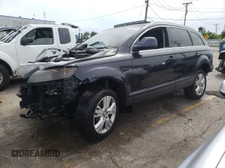 2009 Audi Q7 Premium Plus z VIN WA1AY74L69D028475, wystawiony jako Copart lot #60700444 z przebiegiem Nie podano mil oraz Szkoda całkowita • Salvage title. Historia ofert i sprzedaży dostępna na DreamBid. Obrazek 1.