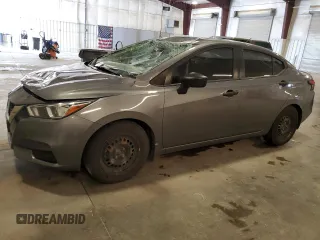 2020 Nissan Versa S with VIN 3N1CN8DV3LL803902, listed as a Copart auction lot 59401765 with 106,569 mi miles and Salvage title. Bid and sale history available at DreamBid. Image 1.
