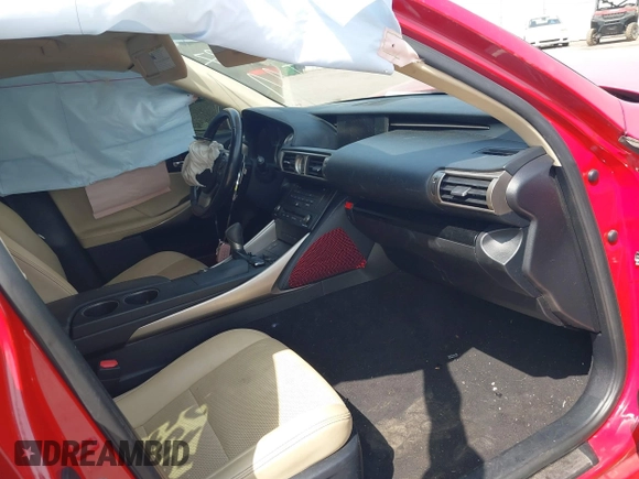2016 Lexus IS 200t z VIN JTHBA1D25G5026127, wystawiony jako IAAI lot #40008904 z przebiegiem Nie podano mil oraz . Historia ofert i sprzedaży dostępna na DreamBid. Obrazek 5.