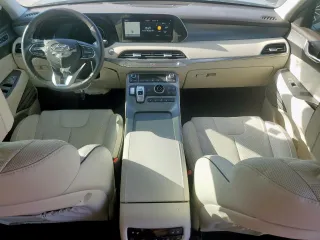 2021 Hyundai Palisade Calligraphy with VIN KM8R7DHE3MU206398, listed as a Copart auction lot 52124715 with 9,842 mi miles and Salvage Title. Bid and sale history available at carsss.com. Image 8.
