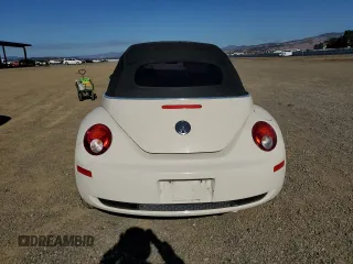 2007 Volkswagen Beetle with VIN 3VWRG31Y47M422091, listed as a Copart auction lot 80124674 with 109,999 mi miles and Salvage title. Bid and sale history available at DreamBid. Image 6.
