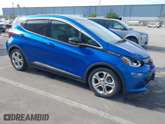 2017 Chevrolet Bolt EV LT z VIN 1G1FW6S00H4186094, wystawiony jako IAAI lot #41678309 z przebiegiem 43 781 mil mil oraz . Historia ofert i sprzedaży dostępna na DreamBid. Obrazek 1.