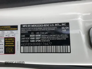 2024 Mercedes-Benz GLE 450 with VIN 4JGFB5KB0RB176477, listed as a Copart auction lot 45516515 with 10,296 mi miles and Non repairable. Bid and sale history available at DreamBid. Image 13.