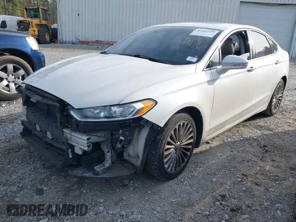 2015 Ford Fusion Titanium with VIN 3FA6P0K92FR274994, listed as a IAAI auction lot 41402325 with 157,332 mi miles. Bid and sale history available at carsss.com. Image 15.