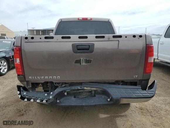 2007 Chevrolet Silverado 1500 LTZ with VIN 2GCEK13M871683018, listed as a Copart auction lot 48894445 with 133,708 mi miles and Salvage Title. Bid and sale history available at carsss.com. Image 6.
