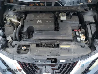 2015 Nissan Murano SV with VIN 5N1AZ2MG5FN222800, listed as a Copart auction lot 84348494 with 188,256 mi miles and Clean Title. Bid and sale history available at carsss.com. Image 12.
