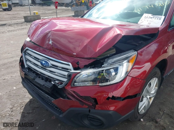 2016 Subaru Outback 2.5i with VIN 4S4BSAAC0G3237173, listed as a IAAI auction lot 41747210 with 105,491 mi miles. Bid and sale history available at carsss.com. Image 6.