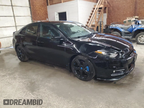 2013 Dodge Dart Limited with VIN 1C3CDFCH8DD307554, listed as a Copart auction lot 61963655 with 167,575 mi miles and Salvage title. Bid and sale history available at DreamBid. Image 4.