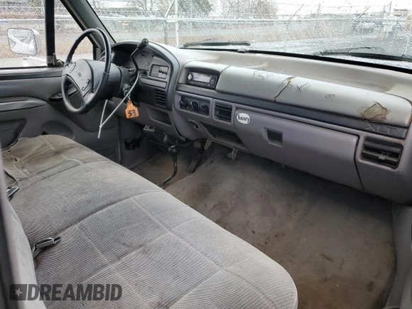 1996 Ford F-250 z VIN 1FTHF26F2TEA79509, wystawiony jako Copart lot #84965044 z przebiegiem 366 844 mil mil oraz Szkoda całkowita • Salvage title. Historia ofert i sprzedaży dostępna na DreamBid. Obrazek 8.