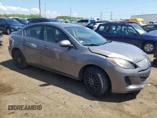 2013 Mazda 3 i SV with VIN JM1BL1TF5D1833766, listed as a Copart auction lot 56921475 with 148,084 mi miles and Salvage title. Bid and sale history available at DreamBid. Image 4.