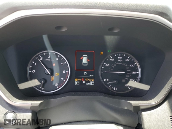 2024 Subaru Ascent Premium with VIN 4S4WMAEDXR3465697, listed as a Copart auction lot 58382275 with 8,208 mi miles and Salvage title. Bid and sale history available at DreamBid. Image 9.