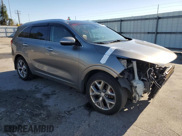 2017 Kia Sorento SX z VIN 5XYPK4A51HG227665, wystawiony jako Copart lot #47997735 z przebiegiem 137 213 mil mil oraz Szkoda całkowita • Salvage title. Historia ofert i sprzedaży dostępna na DreamBid. Obrazek 4.
