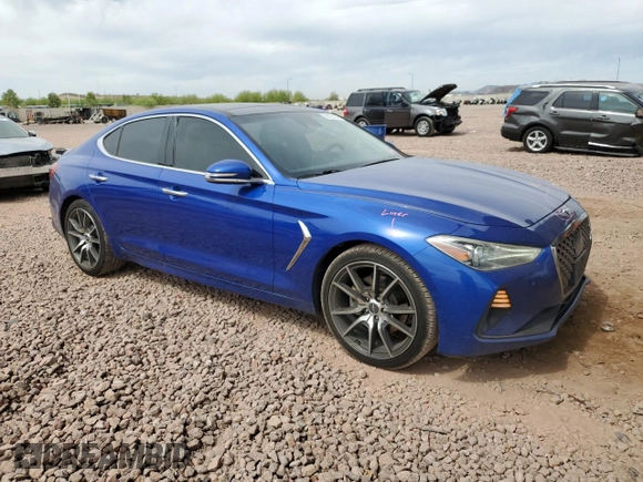 2020 Genesis G70 2.0T with VIN KMTG44LA6LU048650, listed as a Copart auction lot 59025025 with 174,215 mi miles and Salvage title. Bid and sale history available at DreamBid. Image 4.
