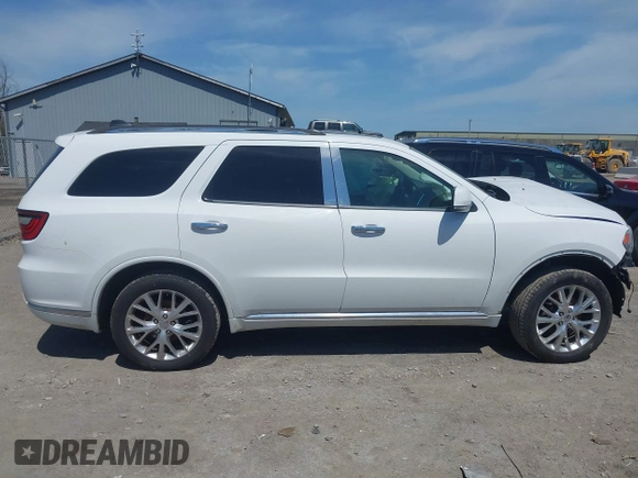 2016 Dodge Durango Limited с VIN 1C4RDJDG9GC433401, выставлен на аукционе IAAI как лот 42112880 с пробегом Не указан миль и . История ставок и продаж доступна на DreamBid. Изображение 13.