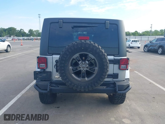 2018 Jeep Wrangler Unlimited Sport S with VIN 1C4BJWDG5JL827850, listed as a IAAI auction lot 39621196 with 93,231 mi miles and . Bid and sale history available at DreamBid. Image 16.