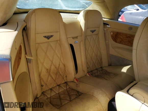 2010 Bentley Continental GT with VIN SCBDP3ZA5AC062877, listed as a Copart auction lot 74904174 with 22,754 mi miles and Non Repairable. Bid and sale history available at DreamBid. Image 10.