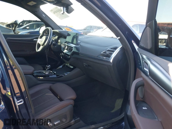 2023 BMW X3 M40i with VIN 5UX83DP08P9S91634, listed as a IAAI auction lot 41414536 with 20,832 mi miles and . Bid and sale history available at DreamBid. Image 5.