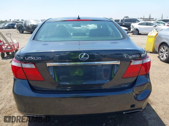 2007 Lexus LS 460 with VIN JTHBL46F275026095, listed as a IAAI auction lot 42168849 with 241,137 mi miles. Bid and sale history available at carsss.com. Image 16.