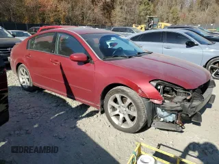 2007 Nissan Maxima 3.5 SE with VIN 1N4BA41E27C814737, listed as a Copart auction lot 78911224 with 128,768 mi miles and Salvage Title. Bid and sale history available at carsss.com. Image 4.
