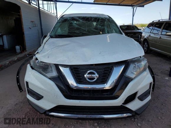 2017 Nissan Rogue S with VIN JN8AT2MT7HW132844, listed as a Copart auction lot 51873665 with 77,664 mi miles and Salvage Title. Bid and sale history available at carsss.com. Image 5.