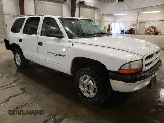 2001 Dodge Durango with VIN 1B4HS28N81F584538, listed as a Copart auction lot 54914865 with 144,472 mi miles and Salvage Title. Bid and sale history available at DreamBid. Image 4.