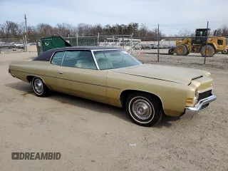 1972 Chevrolet Impala z VIN 1M47H2T190563, wystawiony jako Copart lot #46505275 z przebiegiem 95 137 mil mil oraz Czysty tytuł • Clean title. Historia ofert i sprzedaży dostępna na DreamBid. Obrazek 4.