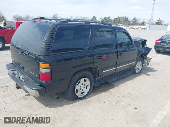 2005 Chevrolet Tahoe Z71 z VIN 1GNEK13T45R111138, wystawiony jako IAAI lot #41880322 z przebiegiem Nie podano mil oraz . Historia ofert i sprzedaży dostępna na DreamBid. Obrazek 4.