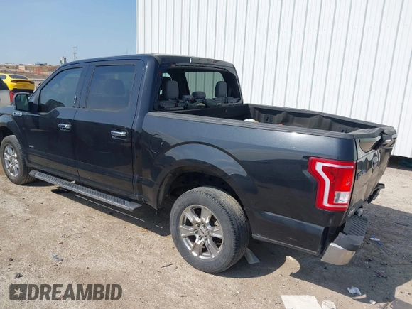 2015 Ford F-150 XL with VIN 1FTEW1CP6FKE48209, listed as a IAAI auction lot 42030686 with 179,961 mi miles. Bid and sale history available at carsss.com. Image 3.
