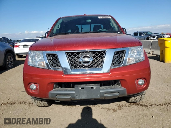 2015 Nissan Frontier SV with VIN 1N6AD0EV3FN716185, listed as a Copart auction lot 55069025 with 71,022 mi miles and Clean title. Bid and sale history available at DreamBid. Image 5.